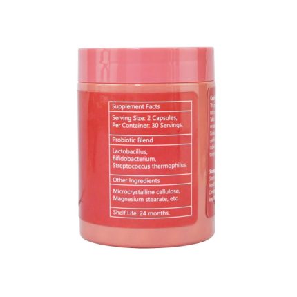 Vaginal probiotic vitamin capsiles